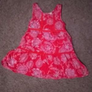 Mudd kids red floral dress size 7